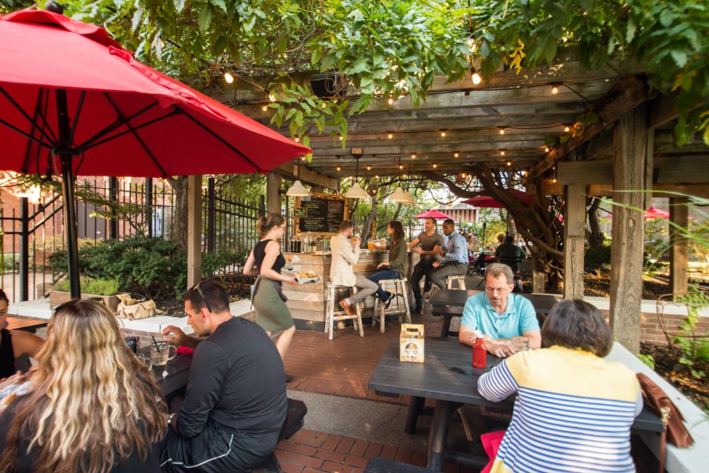 Garden Patio at The Olde English Pub, Albany, NY • The Olde English Pub ...